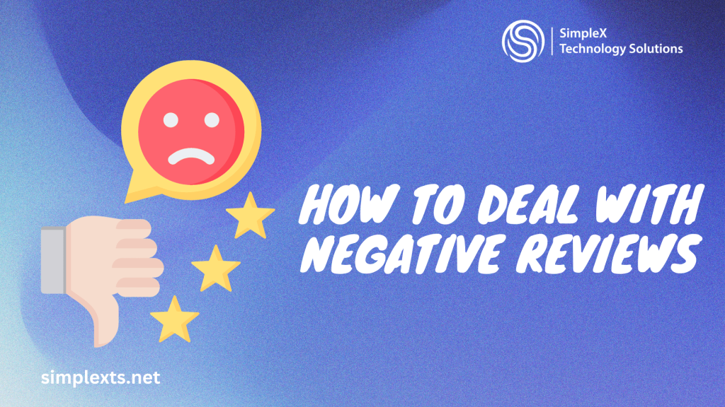 How to deal with negative reviews